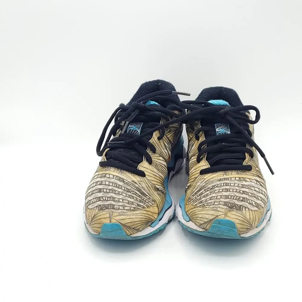 Mizuno Wave Paradox 410580 008N brown blue orange Running Shoes Women's Size 6.5